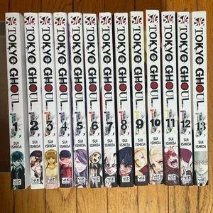 Tokyo Ghoul, volumes 1-13